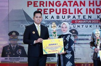 Sukses Kembangkan Bisnis Hijab, Alumni Jurusan AKL SMK NU 01 Kendal ini Sabet Penghargaan Pengusaha Muda Terbaik